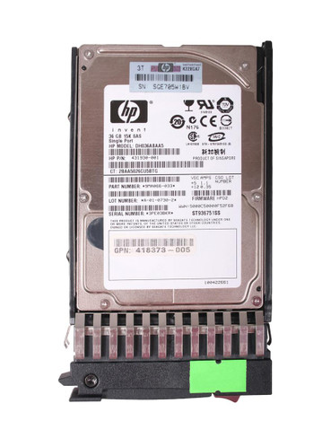 418373-005 - HP 36GB 15000RPM SAS 3Gb/s 2.5" HDD