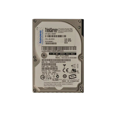 45J6207 - IBM 146GB 10K RPM SAS 2.5" Hot-Swap HDD