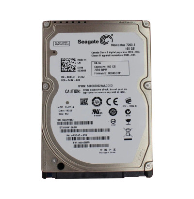 C384R - Dell 160GB 7200RPM SATA 2.5" HDD