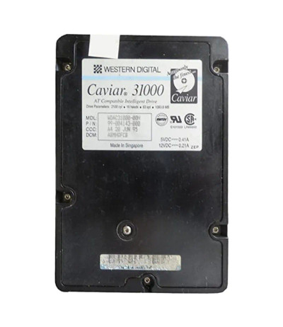 WDAC31000 - Western Digital 1GB 4495RPM EIDE 3.5" HDD