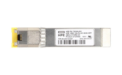 HPE MSA 2040 1Gb Short Wave SFP Transceiver for ProLiant DL360p Gen8 servers HPE MSA 2040 1Gb Short Wave SFP Transceiver for ProLiant DL360p Gen8 servers