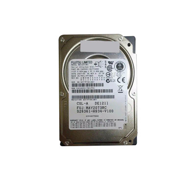 Fujitsu 73.5GB 10000RPM SAS 3Gb/s 2.5 Hard Drive with Caddy - Compatible with Servers - S26361-H934-V100