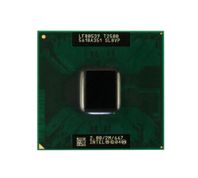 SL8VP - Intel Core DUO T2500 2.0GHz 2MB 667MHz Notebook Processor