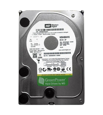 WD6400AVVS - Western Digital 640GB 5400RPM SATA 3.5" HDD