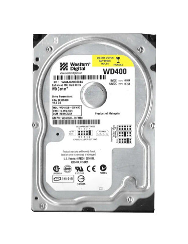 WD400JB-00FMA0 - Western Digital 40GB 7200RPM EIDE 8MB 3.5" HDD