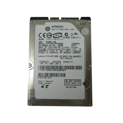 42T1485 - IBM 100GB 7200RPM SATA 1.5Gb/s 2.5" HDD