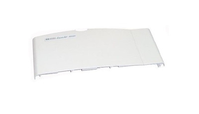 HP Front Cover RB1-8775 for LaserJet 4000 printer, black plastic cover, replacement part, printer accessories