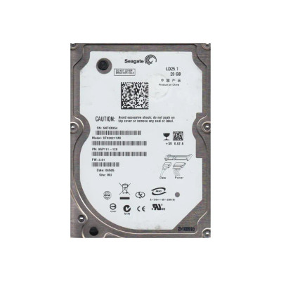 Seagate ST920217AS 20GB 5400RPM SATA 1.5Gb/s 2.5HDD