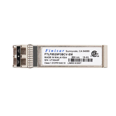 FTLF8529P3BCVA - FINISAR 16Gbps 850nm SFP+ Transceiver