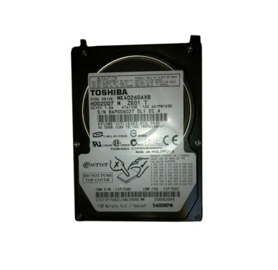 IBM 40GB 5400RPM IDE Ultra ATA/100 2.5-Inch Hard Drive for laptops