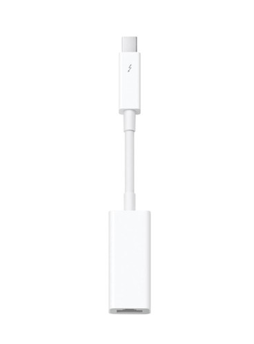 Apple Thunderbolt Ethernet Cable Adapter for 15-inch Mid 2014 MacBook Pro - Connects Thunderbolt to Ethernet
