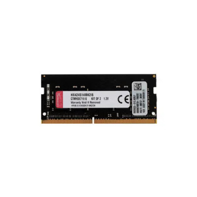 Kingston Technology 8GB DDR4-2400MHz Memory Kit for SoDimm 260-Pin - HX424S14IBK2/8