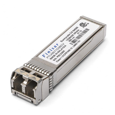 Finisar 10GBase-SR SFP+ Transceiver Module FTLX8574D3BCV for Multi-mode Fiber 300m 850nm LC Connect