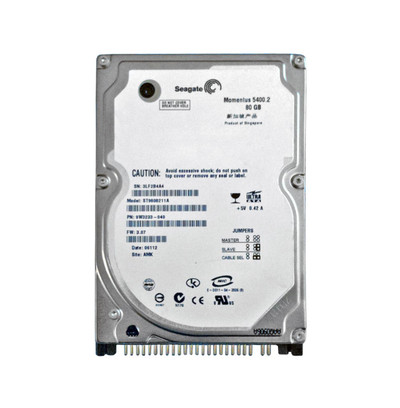 ST9808211A - Seagate 80GB 5400RPM IDE 2.5" HDD
