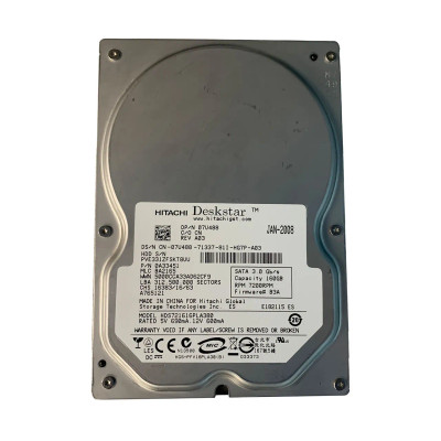 7U488 - Dell 160GB 7200RPM SATA 3.5" HDD
