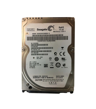 45N7030 - Lenovo 160GB 7200RPM SATA 2.5" HDD