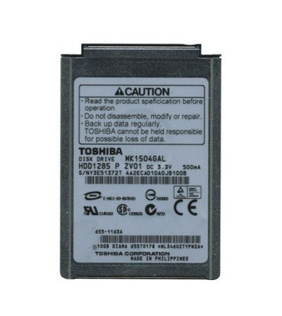 MK1504GAL - TOSHIBA 15GB 4200RPM 1.8" IDE HDD