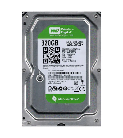 WD3200AZDX - Western Digital 320GB SATA 6Gb/s 5400RPM 3.5" HDD