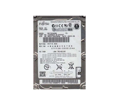 MHT2040BH - Fujitsu 40GB 5400RPM SATA 2.5" Notebook HDD