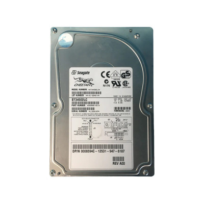 9K8006-021 - Seagate 4.55GB 10000RPM Wide Ultra2 SCSI 80-Pin 3.5" HDD