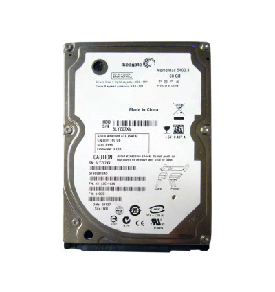 9S113C-030 - Seagate 60GB 5400RPM SATA 2.5" HDD