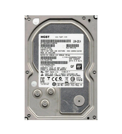 HGST HUS724020ALE641 Ultrastar 7K4000 2TB SATA 6Gb/s Enterprise HDD