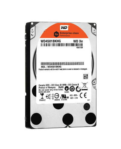 Western Digital Xe 450GB SAS Hard Drive for ProLiant DL360p Gen8 Servers