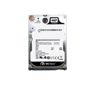 WDBLHJ7500ANC - Western Digital Black 750GB 7200RPM SATA 6Gb/s 16MB Cache 2.5-Inch Hard Drive