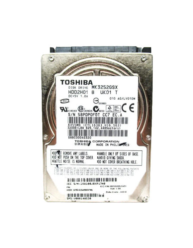 V000140530 - TOSHIBA 320GB 5400RPM SATA 2.5" HDD