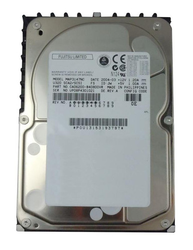 Fujitsu MAP3147NC 147GB 10000RPM Ultra-320 SCSI 3.5HDD