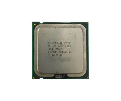 Intel Core 2 Duo E7400 2.80GHz Processor for LGA775 Desktop - AT80571PH0723ML - 3MB L2 Cache, 1066MHz FSB
