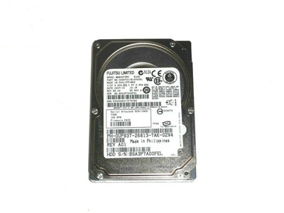 FUJITSU MBB2073RC 73gb 10000rpm 16mb Buffer Sas-3gbits 2.5inch Hard Drive