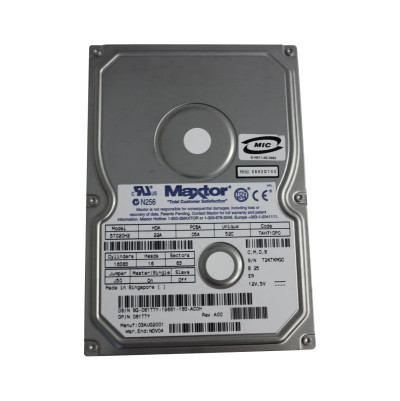 61TTY - Dell 20GB 7200RPM IDE ATA-100 3.5" HDD