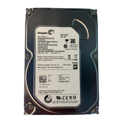 Dell 320GB 7200RPM SATA 6Gb/s 16MB Cache 3.5-Inch Hard Drive for DF0V6 Servers