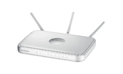 Netgear RangeMax WPNT834 Wireless Router LAN WAN 240Mb/s 802.11b/g 2.4GHz