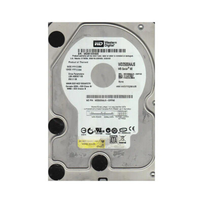 WD2500AAJS-00RYA0 - Western Digital 250GB SATA 7200RPM 8MB 3.5" HDD