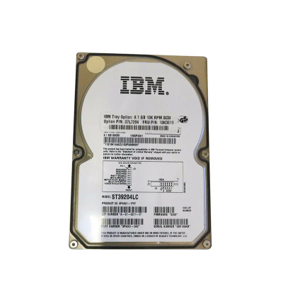 37L7204 - IBM 9.1GB 10000RPM Ultra160 SCSI 80-Pin 3.5" Hot Swap HDD