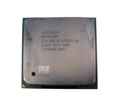 SL683 - Intel Pentium 4 Single-core 1 Core 2.26GHz 533MHz FSB 512KB L2 Cache Socket PPGA478