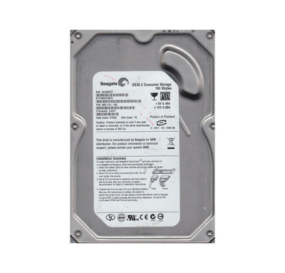 Seagate DB35.2 Series 160GB 7200RPM SATA 3Gb/s 2MB Cache 512 3.5-Inch Hard Drive for ProLiant DL360p Gen8 servers