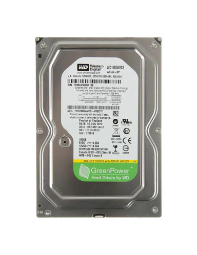 WD1600AVCS - Western Digital 160GB 5400RPM SATA 3.5" HDD
