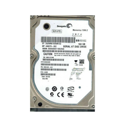 Seagate Momentus 7200.2 160GB 7200RPM SATA 3Gb/s Hard Drive for CE 2.5-Inch - 9S513G-621