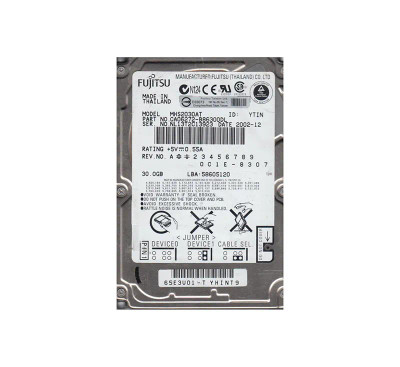 CA06272-B86300DL - Fujitsu 30GB 4200RPM 2.5" IDE HDD