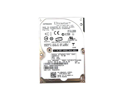 RW549 - Dell 73GB 10K RPM SAS 3Gb/s 2.5" Hot-Plug HDD