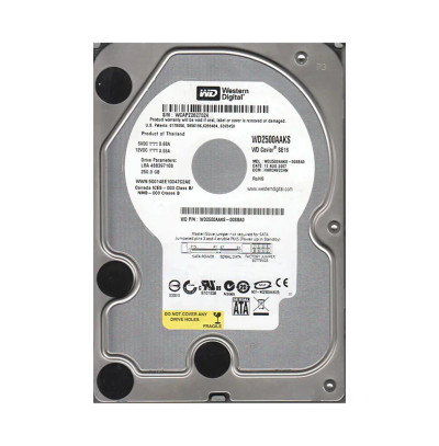 WD2500AAKS-00SBA0 - Western Digital 250GB 7200RPM SATA 3.5" 16MB HDD