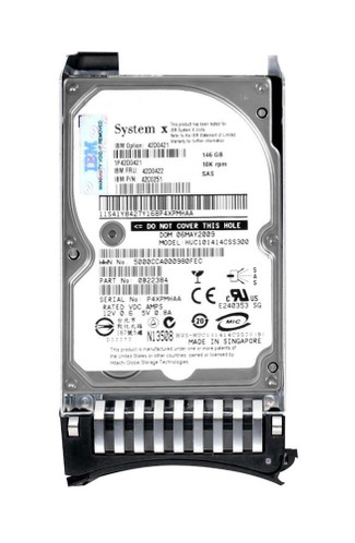 IBM 146GB 10000RPM SAS 3Gb/s 16MB Cache 2.5-Inch Hard Drive for ProLiant DL360p Gen8 servers IBM 146GB 10000RPM SAS 3Gb/s 16MB Cache 2.5-Inch Hard Drive for ProLiant DL360p Gen8 servers