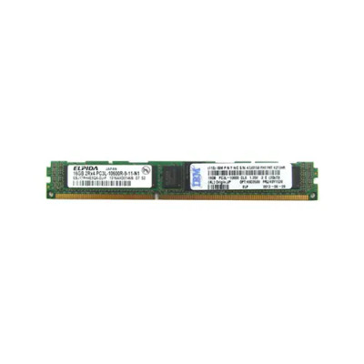 49Y1528 - IBM 16GB DDR3-1333MHz PC3-10600 ECC Registered CL9 240-Pin DIMM 1.35V Low Voltage Dual Rank Very Low Profile VLP Memory Module