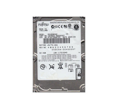 CA06531-B252000T - Fujitsu 60GB 5400RPM IDE ATA-100 8MB 2.5" HDD