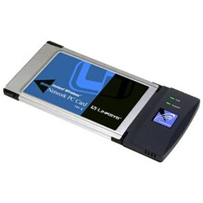 Linksys WPC11 V.4 Wireless-B Notebook Adapter for Linksys - Compatible with laptops - 802.11b - Plug and play