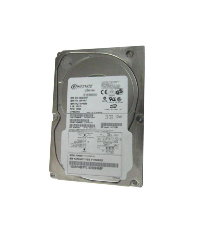 09P4867 - IBM 9.1GB 10000RPM Ultra160 SCSI 68-Pin 3.5" HDD