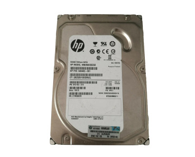 HP 500GB 7200RPM SATA 1.5Gb/s NLFF 3.5 Hard Drive for ProLiant Server - MB0500CBZQD - Compatible with ProLiant servers